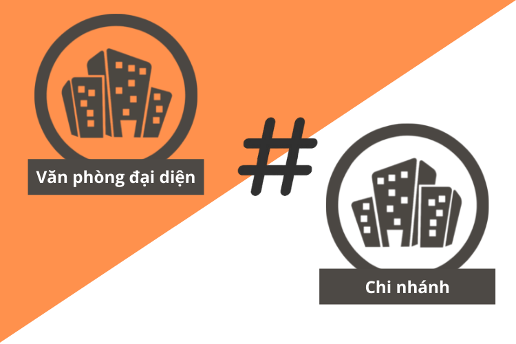 Sự khác nhau giữa văn phòng đại diện và chi nhánh